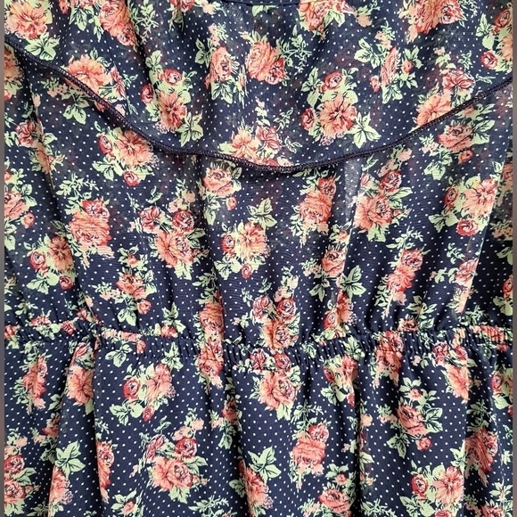 Rue 21 Sleeveless Off The Shoulder Floral Print Mini Dress - Picture 2 of 8